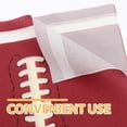 thumbnail image 5 of SOPOTUTU 20Pcs Football Birthday Decorations Paper Napkins Brown Thick Absorbent for Party Use, 5 of 6
