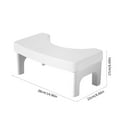 Slhenay Squatting Toilet Stool 6 69 Inch Height Bathroom Pooping Step slhenay-squatting-toilet-stool-6-69-inch-height-bathroom-pooping-step