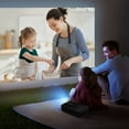 thumbnail image 2 of SDNall Portable Outdoor Projector with Mini LED Technology, 130 Inch Large Screen, Diffuse Reflection Eye Protection and Trapezoidal Correction for Home and Office Use, 2 of 9
