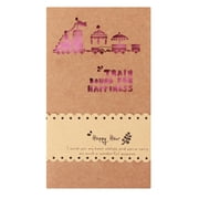 Jovati Cartes kraft évidées Cartes personnalisées pour la fête des mères Cartes de vœux de vacances