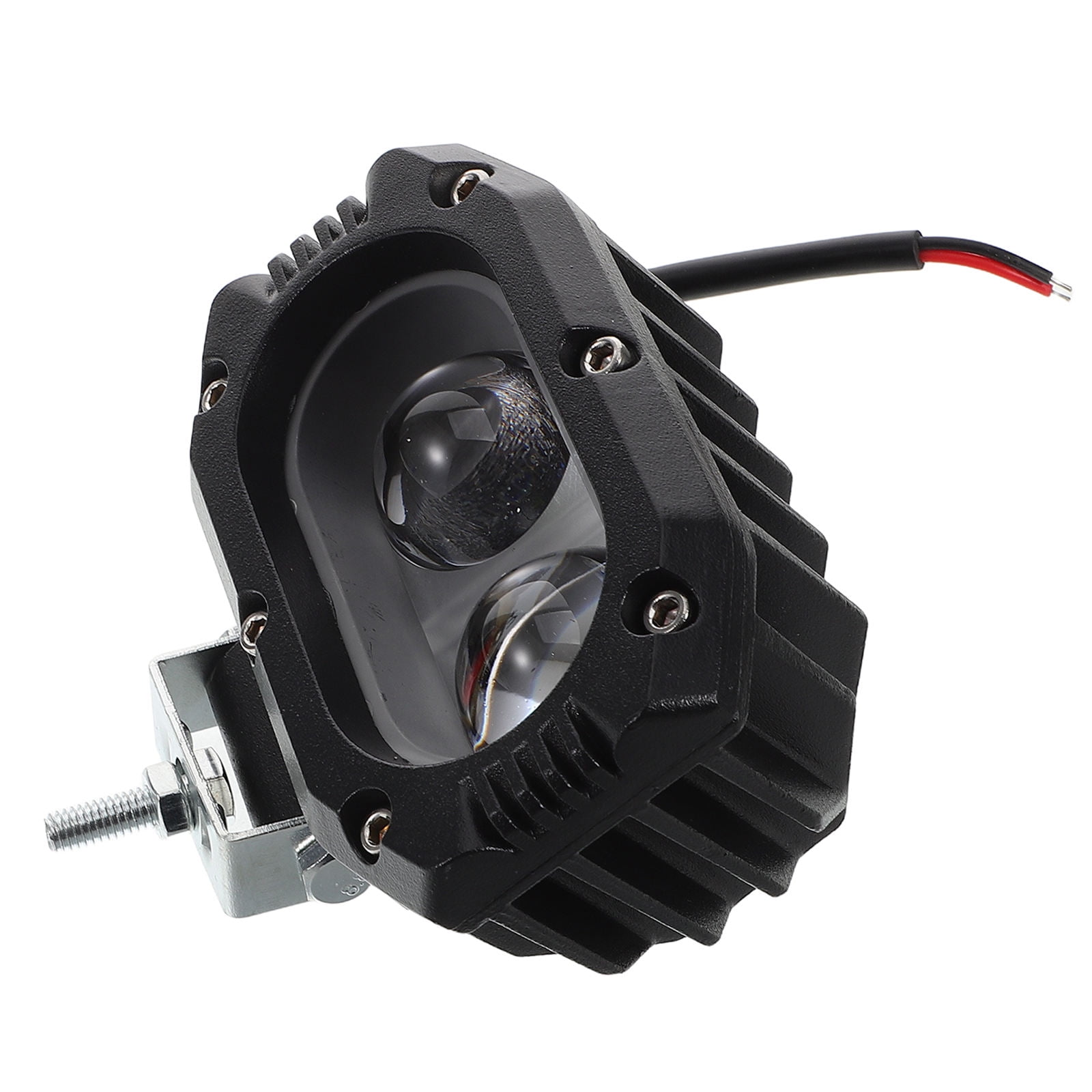 Woods 0681 18/3 25' Orange SJTW Trouble Light with Metal Guard