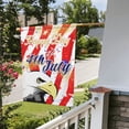 thumbnail image 5 of Independence Day Garden Decor Flags, American Flag Eagle Cartoon Print Double-Sided Garden Flags, 28 x 40 inches, 5 of 9