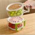 thumbnail image 2 of Convenient 2 In 1 Fruit Washing And Preservation Basket for Homes Kitchen Use, 2 of 12
