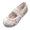 Green, variant on NOKIO Girls' Dress Mary Jane Sandals Girls' Comfort Sandals Girls Flat Bottomed Embroidered Sandals Fashionable Antique Children Performance Children Embroidered Sandals