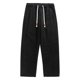 thumbnail image 2 of Ceisia Men Solid Color Breathable Elastic Waist Drawstring Pants All Occasion Gift Casual Trousers, 2 of 9
