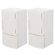 thumbnail image 1 of 2 unids Mini refrigerador modelo escena decoración Adorno de muebles para mini casa, 1 of 6