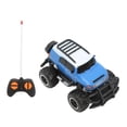 thumbnail image 4 of Coche RC a escala 1/43, 4 canales, sin rebabas, de plástico, metal, eléctrico, con control remoto, juguete para niños mayores de 3 años, color azul., 4 of 14