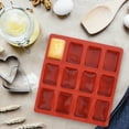 thumbnail image 3 of 2pcs Silicone Mini Loaf Pan Mini Bread Pan Non-stick Cheesecake Baking Mold, 3 of 5