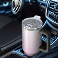 thumbnail image 6 of Modern 40oz Tumbler– Stainless Steel Insulated Tumbler with Handle and Straw, Large Capacity Travel Cup for Hot & Cold Drinks, 6 of 7
