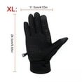 thumbnail image 3 of Jumpingount Guantes de invierno unisex con forro Flu-ff impermeables y resistentes al viento para ciclismo unisex impermeables guantes y mitones SG, 3 of 6
