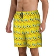 thumbnail image 2 of Looney Tunes Tweety Mens Swim Trunks Quick Dry Board Shorts With Mesh Lining, Beach Shorts Swimwear Bathing Suits, 2 of 7