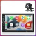 thumbnail image 6 of Polarlander 7" Touchscreen Double Din Car Stereo with Backup Camera, Bluetooth, and Mirror Link, 6 of 14