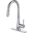 thumbnail image 3 of RUNFINE Single-Handle Pull-Down Sprayer With Hands-Free Kitchen Faucet Chrome, 3 of 8