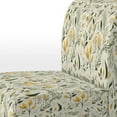 thumbnail image 4 of Designart "Simplicity In Yellow And Green Florals" Yellow Floral Upholstered Accent Chair - Cottage Arm Chair For Living Room, 4 of 7