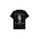 thumbnail image 1 of T - shirt with “NoT NoW PaRTNeR, MY TuMMY HuRTS” Slogan, Cowboy Frog Graphic, Short - sleeve Tee, 1 of 6
