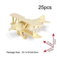 thumbnail image 2 of Puzzle de madera Georgie Porgy 3D para niños, biplano, todoterreno, 2 of 9