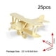 thumbnail image 2 of Puzzle de madera Georgie Porgy 3D para niños, biplano, todoterreno, 2 of 9