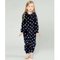 thumbnail image 1 of Onesies-Pijama de franela con capucha para niña, mono cálido con cremallera, ropa de casa de manga larga, traje de Navidad, 1 of 4