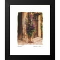 thumbnail image 2 of Love, Maureen 20x24 Black Modern Framed Museum Art Print Titled - Clematis, 2 of 5