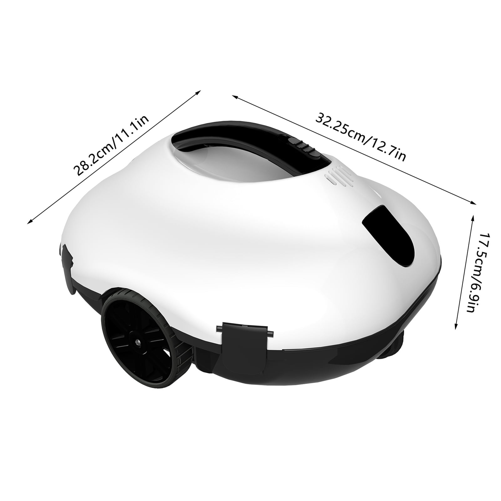 Cleaner Full Automatic Robotic Pool Cleaner Self-Parking Cordless Pool Vacuum Cleaner Robot