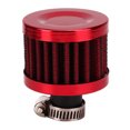 thumbnail image 1 of Mini Filtro de Entrada de Aire Ventilación Respiradero Del Cárter Accesorio Universal para Automóvil Rojo Azul Plata Negro 13 mm 0,5 Pulgadas Cabeza de Hongo Pequeña MT, 1 of 7