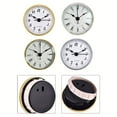 70MM Quartz Clock Inserts Movement Mechanism Replacement Roman Arabic
