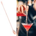 thumbnail image 1 of Cocktail Spoon, Coffee Spoon Long Handle Multi-Purpose  for Cafe for Bars for Restaurants for Milk Tea Shops Rose Gold,Gold,Silver, 1 of 8