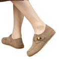 thumbnail image 4 of Willtoo Women's Faux Suede Mules with Beaded Casual Comfortable Round Toe Slip On Bohemian Flat Clogs, 4 of 4