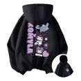 thumbnail image 1 of Sudadera Con Capucha Kuromi Melody Y Kitty Anime, 1 of 7