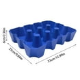 Linjieee Ice Harvester Slow Melting Ice Glass Shaped Ice Trays Crate Ice Block Cooler Ice Cube