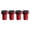 19mm red, variant on Professional Bench Dog Workbenches Pegs Brake Stop Table Clamps for 19/20mm Dog Hole Workbenches Position Planing Plugs