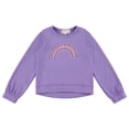 thumbnail image 3 of GIRLS 3PK FLEECE PULL OVER TOPS, HTGRY, 4, 3 of 4