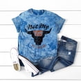 thumbnail image 3 of Anbech 80s RODEO Tie-dye T-Shirt for Women Vintage Not My First RODEO Graphic Western Cowboy Short Sleeve Tee Tops with Crew Neck, 3 of 4