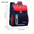 thumbnail image 5 of 1pc Primary School Student Schoolbag, Protective Spine Bag, Burden Reduction Bag, Boys And Girls Children's Schoolbag, Glow In The Dark Space Schoolbag, 5 of 5