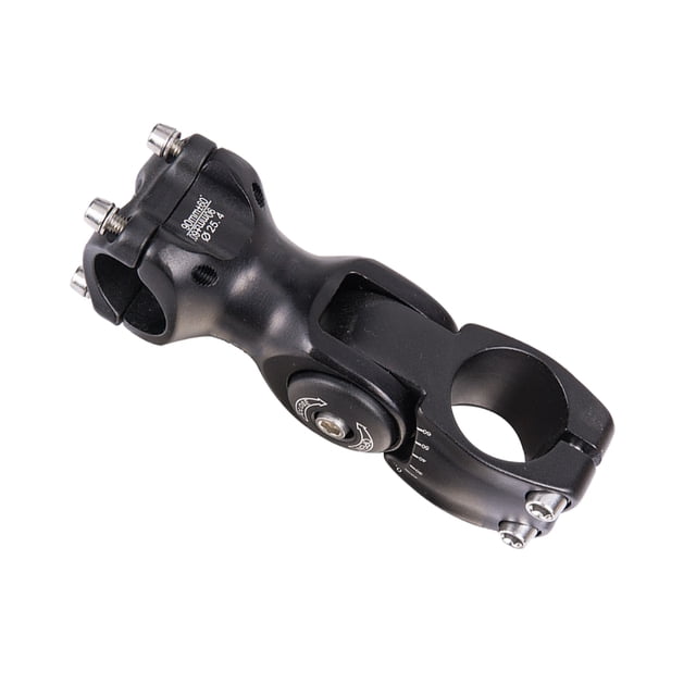 QualitChoice Handlebar Stems 31.8/25.4mm Hand Grip Aluminum Alloy Cycling Balancing Accessory for Road Mountain Cycle Riding Usage 25.4*90MM 25.4*90MM