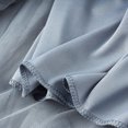 thumbnail image 2 of Lu's Chic Women's Tulle Skirt Tutu High Low Tea-length Asymmetrical Elastic Waist A-line Waisted Layered Midi Mesh Pleated Party Skirts Grey One Size, 2 of 5