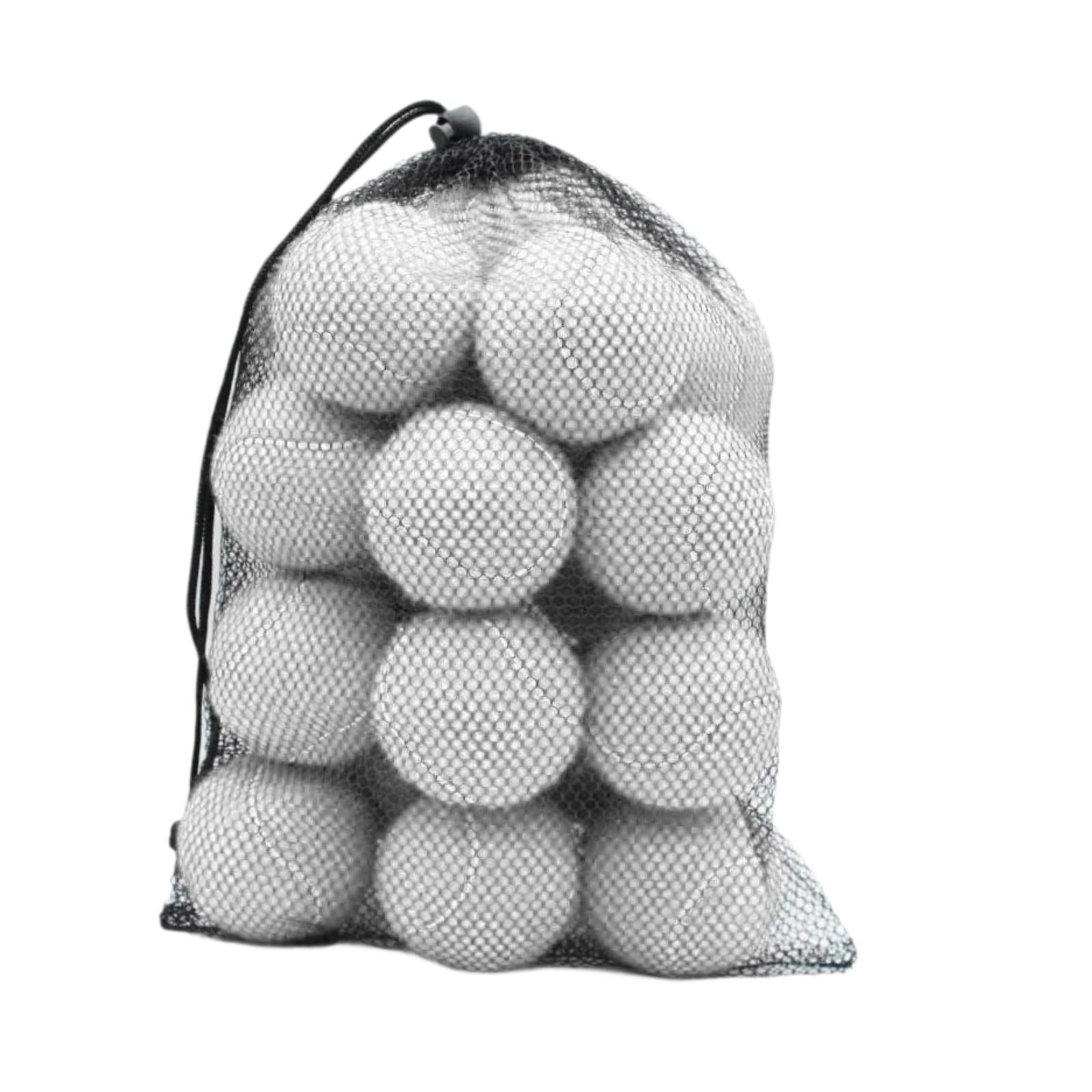 YANCAT 20 Pieces Tennis Balls 2.52" Dia for Activities Tennis Enthusiasts Beginners White