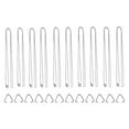 thumbnail image 2 of Cadenas para hacer joyas Sunnimix 10 Piezas Eslabones de Cadena Anillos Triangulares Plata, 2 of 8