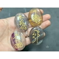 thumbnail image 3 of Jet Usui Reiki Healing Set Chakra Balancing Meditation Gemstone Spiritual Energized Positive (Multi Flourite), 3 of 4