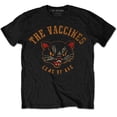 thumbnail image 1 of The Vaccines Unisex T-Shirt Cat, 1 of 3