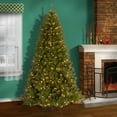 thumbnail image 3 of National Tree Company Pre-Lit Artificial Christmas Tree, Green, North Valley® Spruce, Clear Lights, Includes Stand, 7.5 Feet, 3 of 3