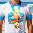 thumbnail image 1 of WASHWEPE De Metal Con Exclusivo Para Premio De Natación Con Para Ceremonia Deportiva, 1 of 8