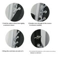 thumbnail image 3 of KAKOWELY 4pcs Deck Chair Rope Deck Chair Accessories Chaise Longue Rope Chaise Elastic Rope (Grey),55.12X"X0.12"X0.12", 3 of 4