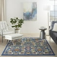 thumbnail image 2 of Nourison Allur Bohemian Navy/Multicolor 3' x 5' Area Rug, (3x5), 2 of 9