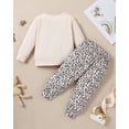 thumbnail image 3 of CARETOO Toddler Girl Clothes 2pcs Fall Winter Outfits Little Girls Sweatshirts+ Pants Set Baby Sweatsuit Clothing 1-6 Years, 3 of 13