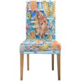 thumbnail image 2 of Funda protectora para silla ABPHQTO Acuarela Seashell Beach Paradise Juego de 6, 2 of 4
