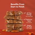 thumbnail image 3 of Organic Plant Based Protein Bars |Peanut Butter Chocolate Chip | 1.98 Oz (Pack of 12) | Vegan, Low Sugar, Gluten Free, Paleo, Low Carb, Non-GMO, Stevia Free, Soy Free, No Sugar Alcohols, 3 of 5