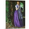 thumbnail image 1 of ARTCANVAS April Love Canvas Art Print by Arthur Hughes - Size: 18" x 12" (0.75" Deep), 1 of 9