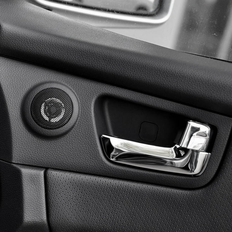 2X Front or Rear Right Passenger Side Interior Inner Door Handle for  2005-2010 82620-1F000 RH Black+Chrome