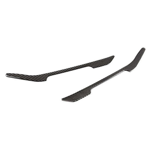For A90 2019-2023 Soft Carbon Fiber Car Seat Adjustment Switch Cover Decorative Sticker Interior Trim